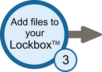Add files to your Lockbox™